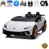 KidsVip 24V Lamborghini Huracan W/RC- White