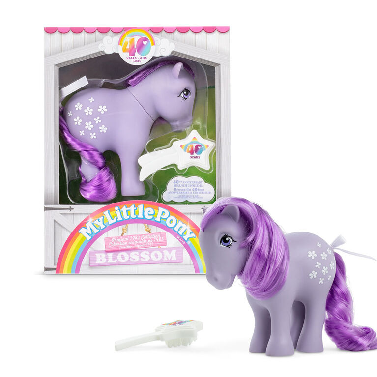 My Little Pony 40e anniversaire Poneys originaux - Blossom