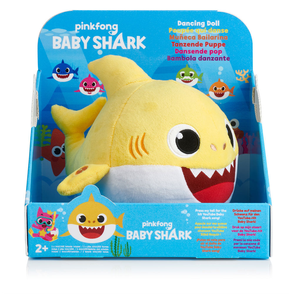 stuffed shark that sings baby shark