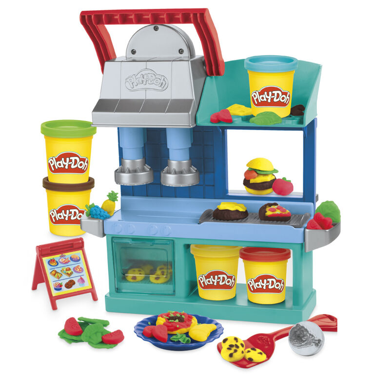 Play-Doh Kitchen, La Pizzeria avec 5 Pots de Pate a Modeler