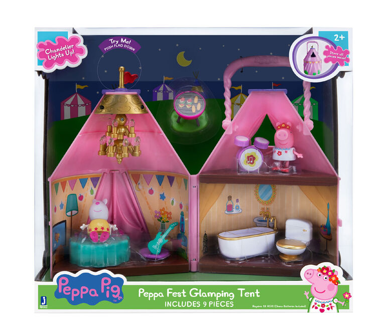 Peppa Ensemble de jeu de glamping - Édition anglaise