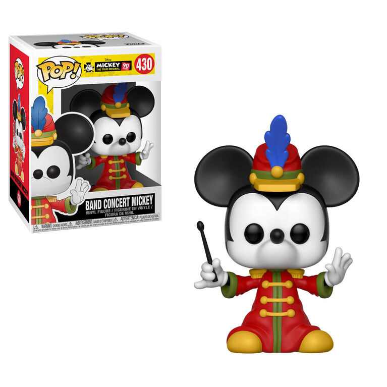 Figurine en vinyle Band Concert Mickey de Mickey's 90th par Funko POP!.