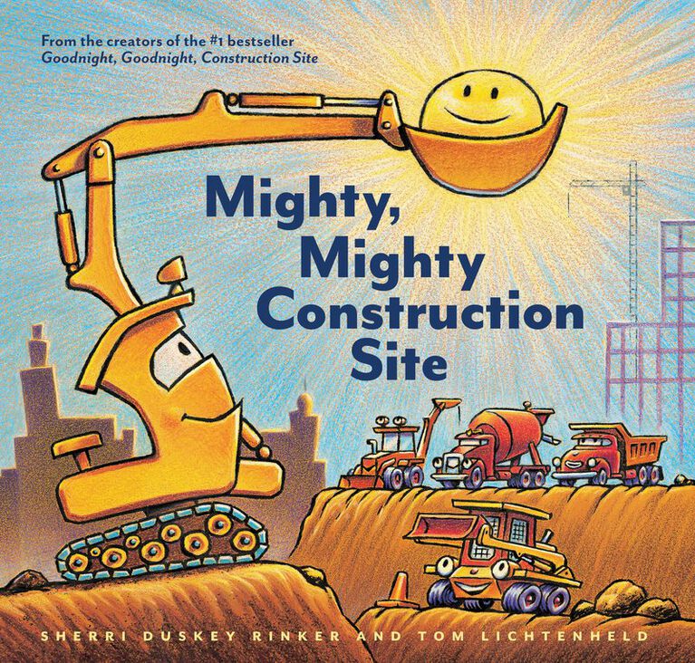 Mighty, Mighty Construction Site (Easy Reader Books, Preschool Prep Books, Toddler Truck Book) - English Edition