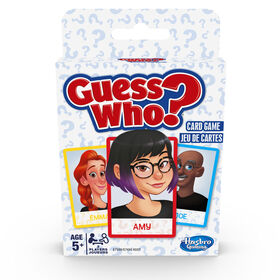 Jeu de cartes Guess Who? - les motifs peuvent varier