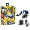 Transformers Legacy: Evolution Buzzworthy Bumblebee, figurine Origin Autobot Jazz de 14 cm - Notre exclusivité