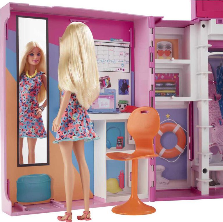 Barbie Toys - Dream Closet Playset with Doll, Clothes and Accessories