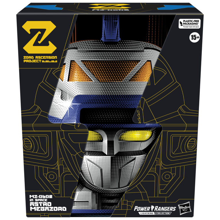 Power Rangers Lightning Collection Zord Ascension Project In Space Astro Megazord 1:144 Scale 14.5 Inch Collectible