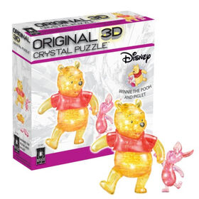 University Games Original 3D Crystal Puzzle - Winnie the Pooh and Piglet