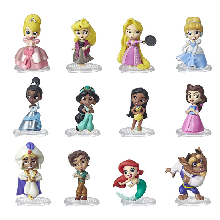Disney Princess Comics, poupées de 5 cm à collectionner.
