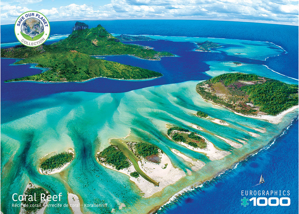 Eurographics Coral Reef 1000 Piece Puzzle