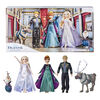 Disney's Frozen 2 Frozen Finale Set, Anna, Elsa, Kristoff, Olaf, Sven Dolls with Fashion Doll Clothes and Accessories