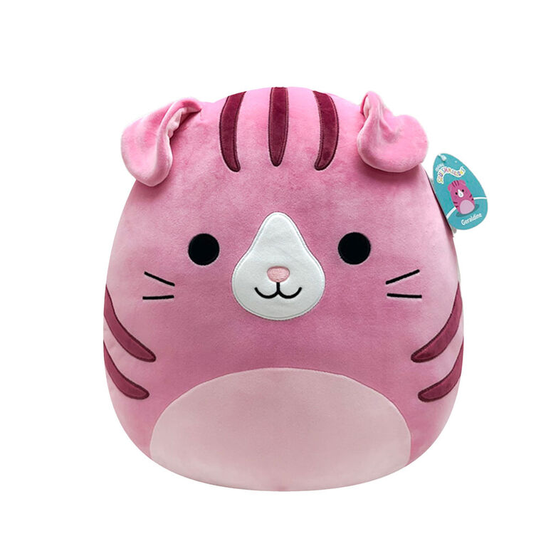 Squishmallows 12" Stackable - Geraldine Pink Scottish Fold Cat