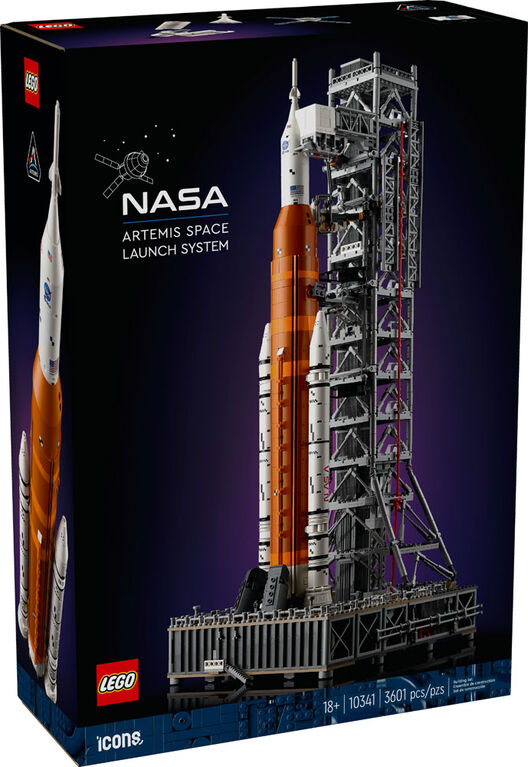 LEGO Icons NASA Artemis Space Launch System, Buildable Space Gift for Adults, DIY Project for Adults, 10341