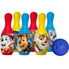 Plastic Paw Patrol Bowling Set
