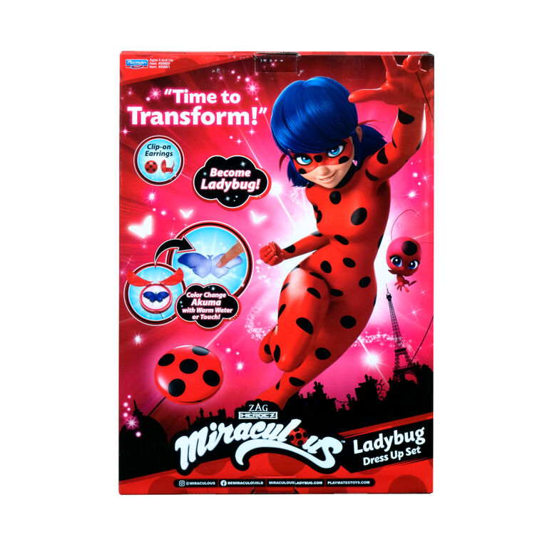 Miraculous Ladybug Role Play Dress Up Set - English Edition