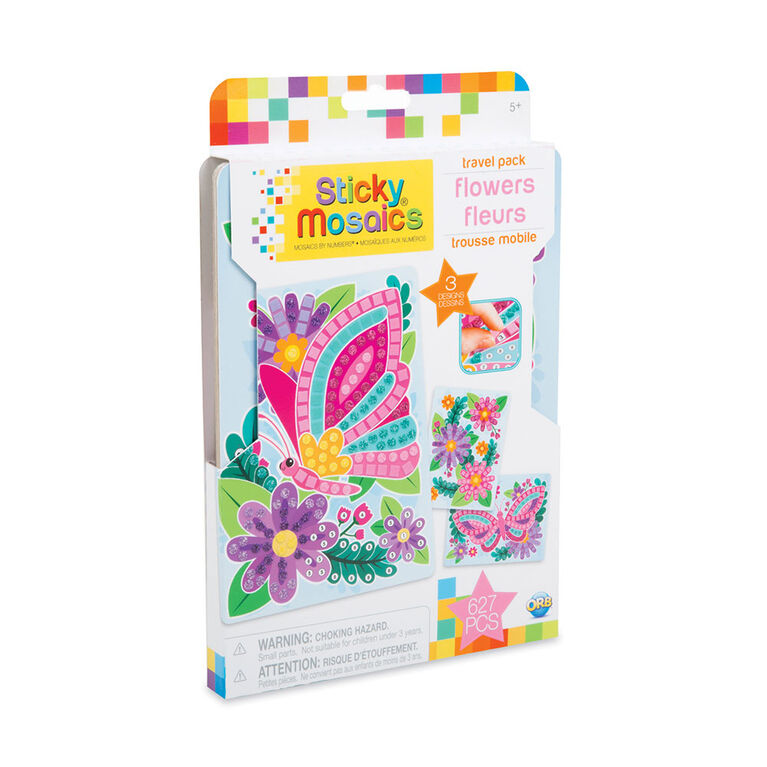 Sticky Mosaics Travel Flowers - R Exclusive