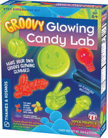 Thames & Kosmos Groovy Glowing Candy Lab - English Edition