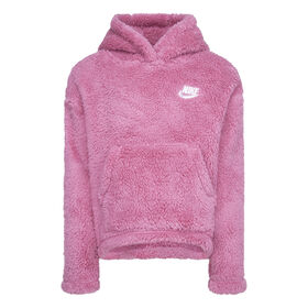 Nike Sherpa Pullover Hoodie - Elemental Pink