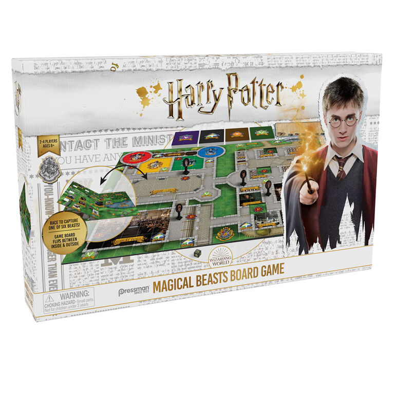 Pressman: Harry Potter Magical Beasts Board Game - English Edition