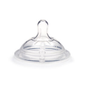Ensemble de 2 tetines NaturalFit a debit reglable de Chicco - 4 Mois+.