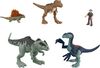 Figurines MINIS Jurassic World: Dominion, coffret Combat Total de 5 jouets inspirés de films