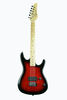 Bridgecraft Viper Full Sized Electric Maple Guitar and Accessories - Red