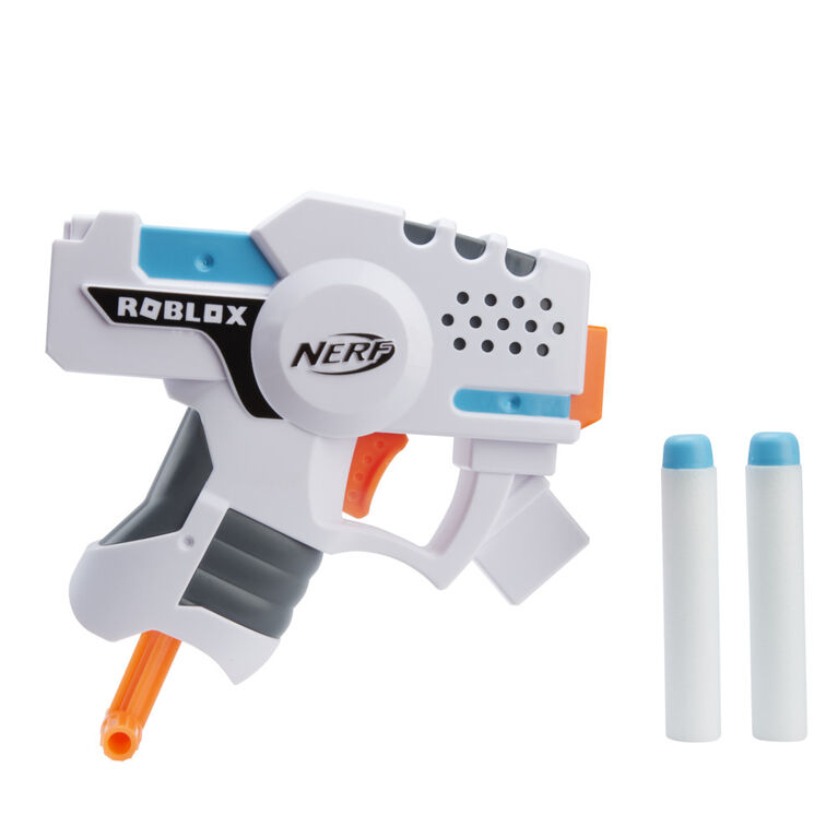 Nerf Roblox Strucid : Boom Strike, blaster à fléchettes, poignée d'amorçage