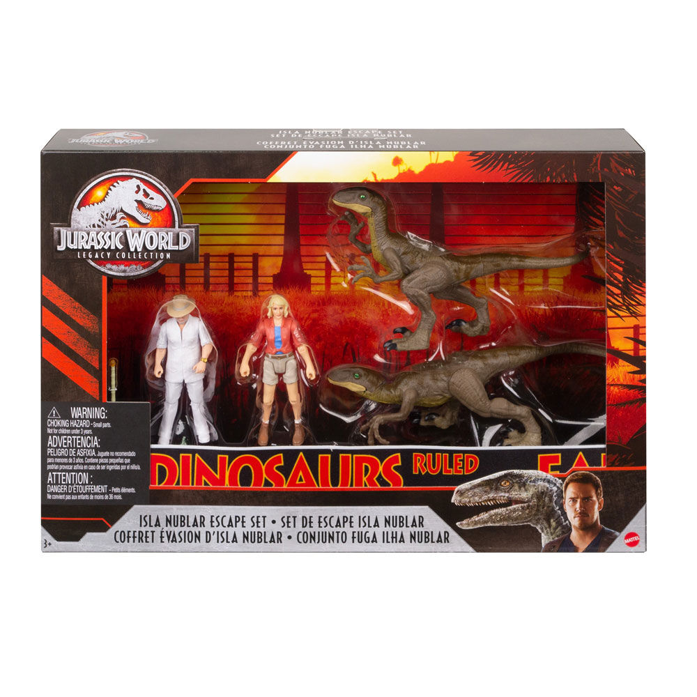 Jurassic World Isla Nublar Escape Set R Exclusive