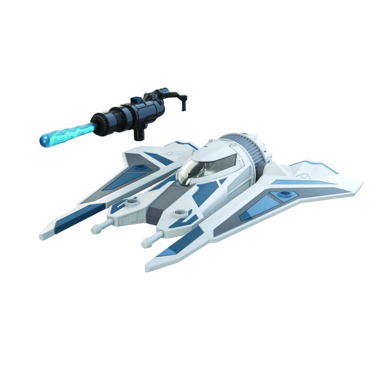 Star Wars Mission Fleet Stellar Class Bo-Katan Gauntlet Starfighter Starfighter Siege Figure and Vehicle