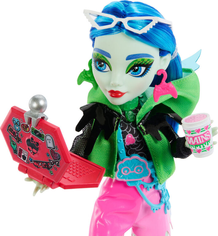 Monster High-Coffret Monstrueux Secrets-Draculaura Frayeurs Néon