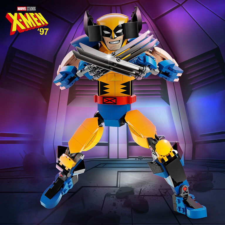 LEGO Marvel Wolverine Construction Figure 76257 Building Toy Set (327 Pieces)
