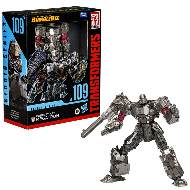Transformers Studio Series Leader Transformers: Bumblebee 109 Concept Art Megatron Action Figure