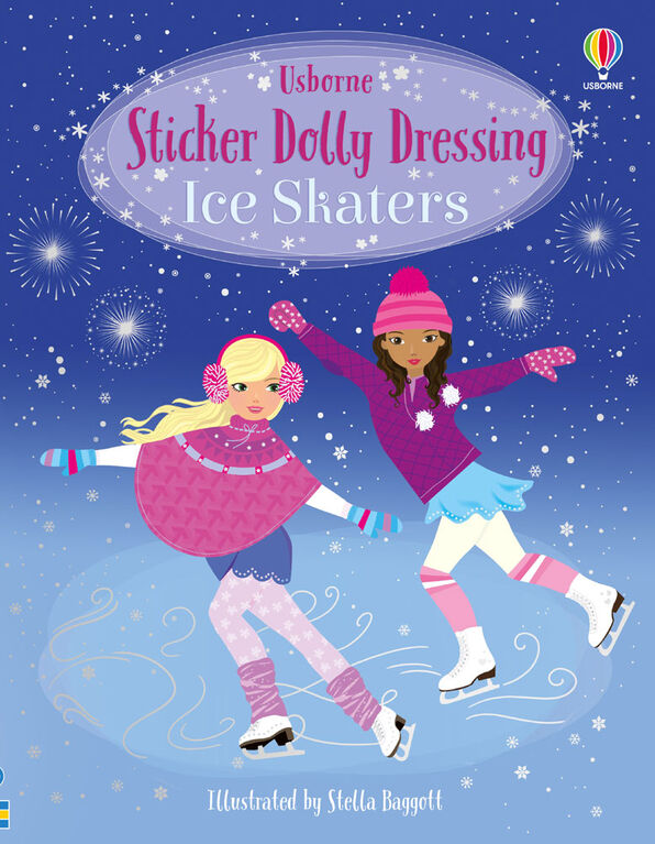 Sticker Dolly Dressing Ice Skaters - English Edition