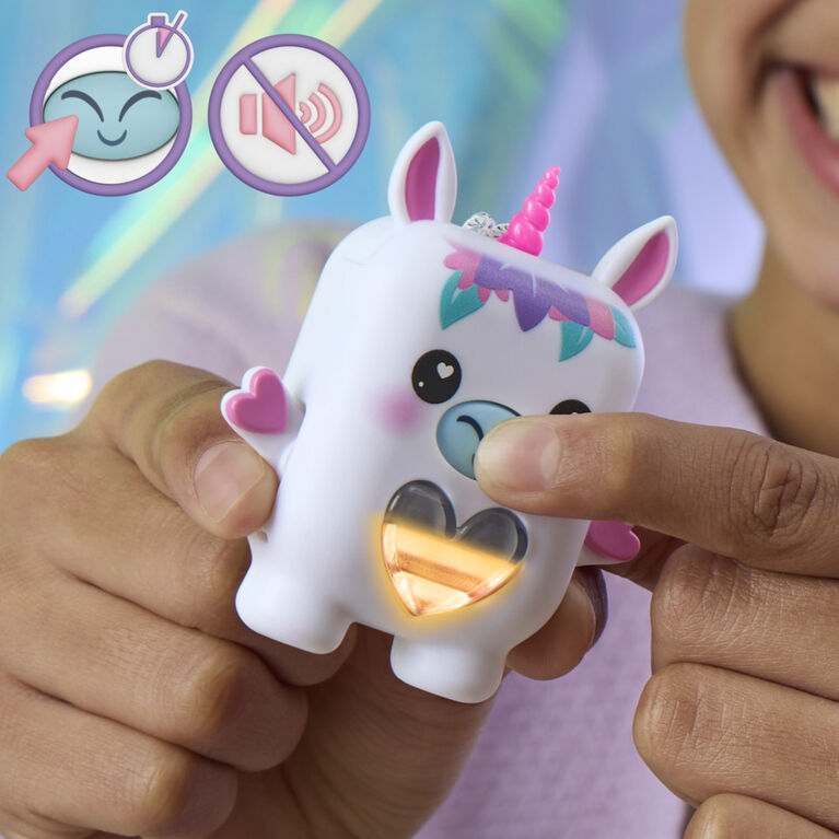 Hasbro Nano-mals Meadowmist the Unicorn Electronic Fidget Pet