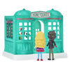 Wizarding World Harry Potter, Magical Minis, Boutique de bonbons Honeydukes avec 2 figurines exclusives et 5 accessoires