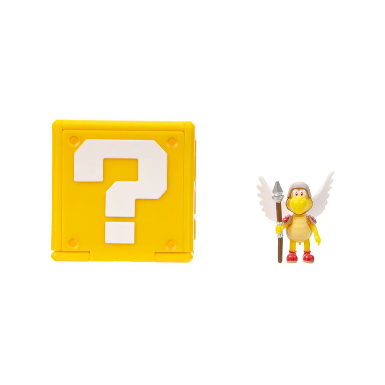 The Super Mario Bros. Movie - 1.25" Mini Figure with Question Block - Koopa Paratroopa
