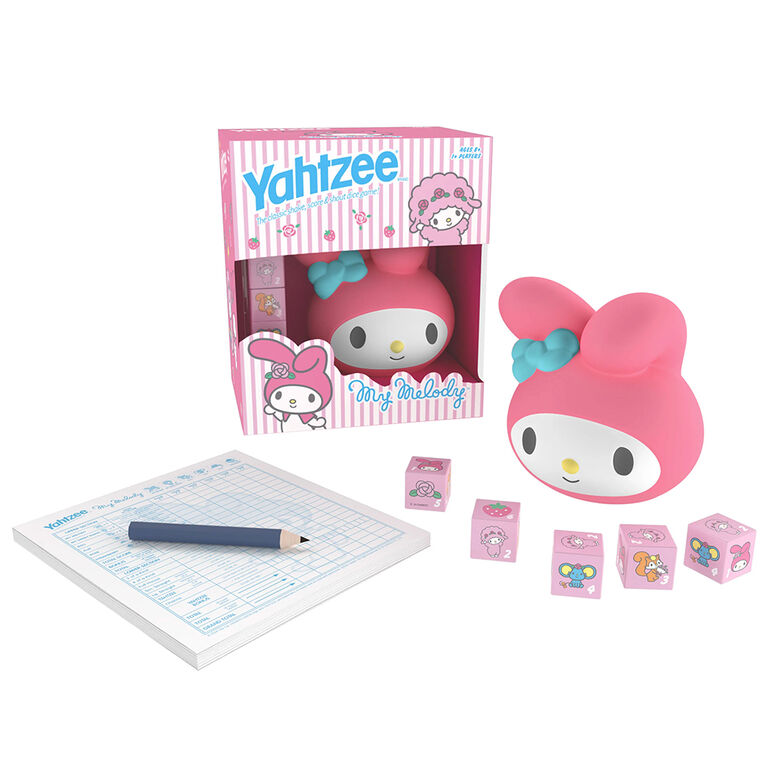 USAopoly YAHTZEE: My Melody - English Edition