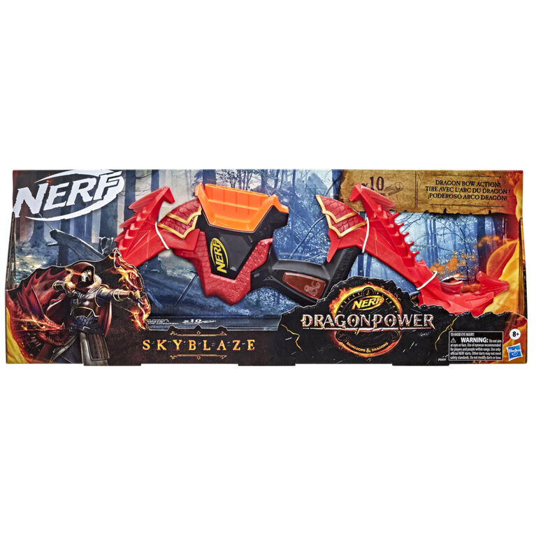 Nerf DragonPower, arc à fléchettes Skyblaze, inspiré de Dungeon and Dragons - Notre exclusivité