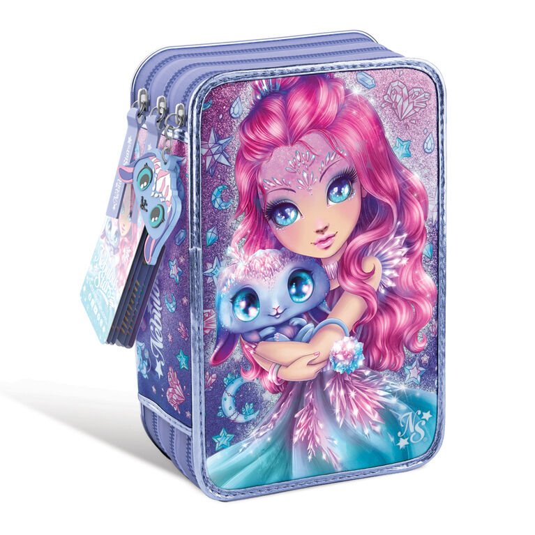 3-Tier Pencil Case Cristalia & Agatha