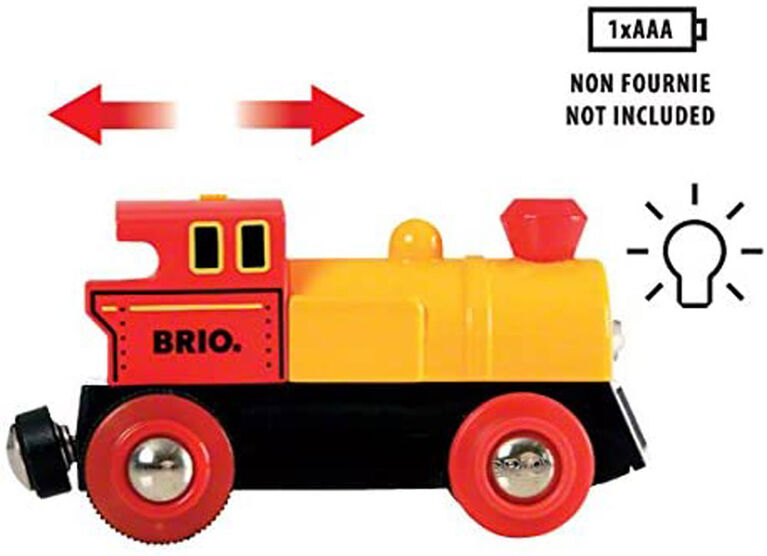 BRIO - Train de marchandises avec lumière