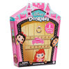 Disney Doorables Glitter et Gold Princess Collection Peek, Inclut 8 Mini Figurines Exclusive, Les Styles Peuvent Varier