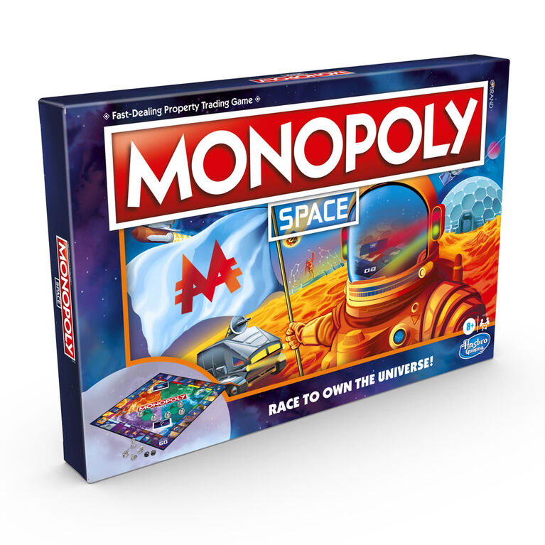 Monopoly Space Board Game, Outer Space Themed Game - English Edition - R Exclusive