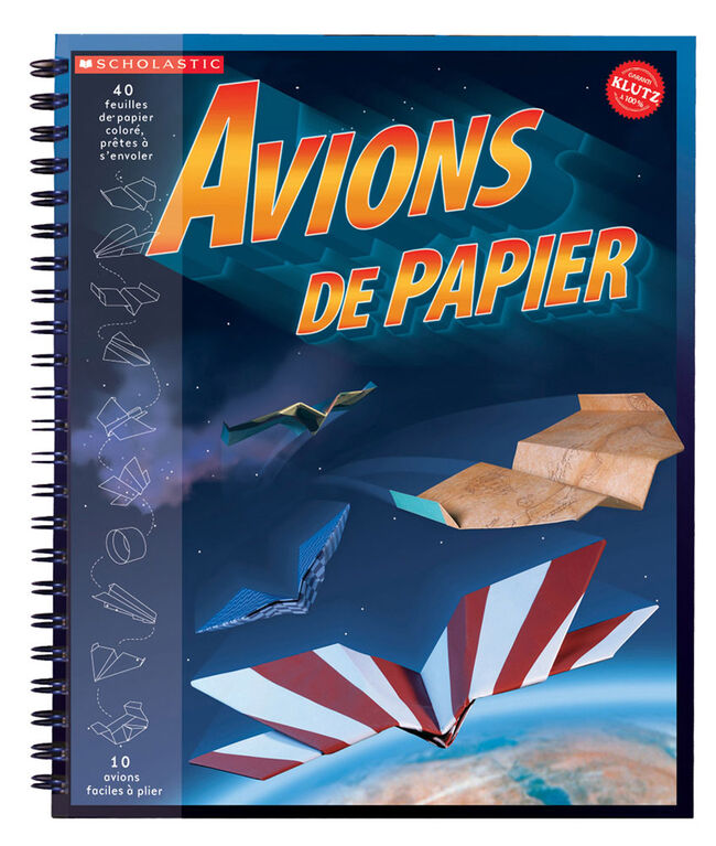 Klutz : Avions de papier - Édition française