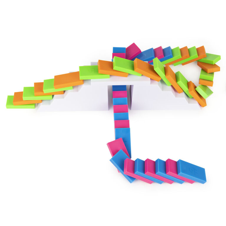 H5 Domino Creations 100-Piece Neon Set by Lily Hevesh - English Edition