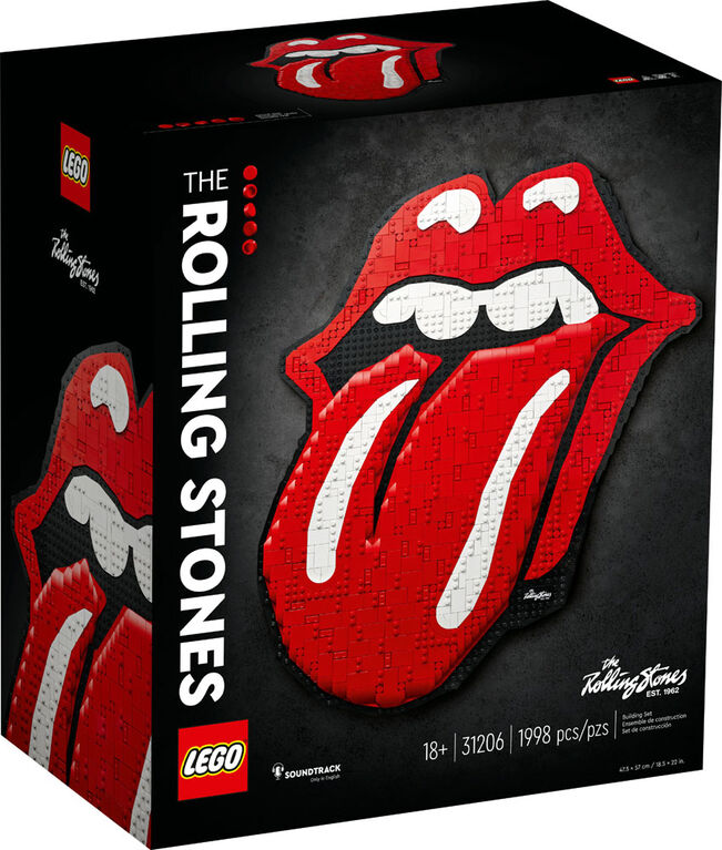 LEGO Art The Rolling Stones 31206 Ensemble de construction (1 998 pièces)