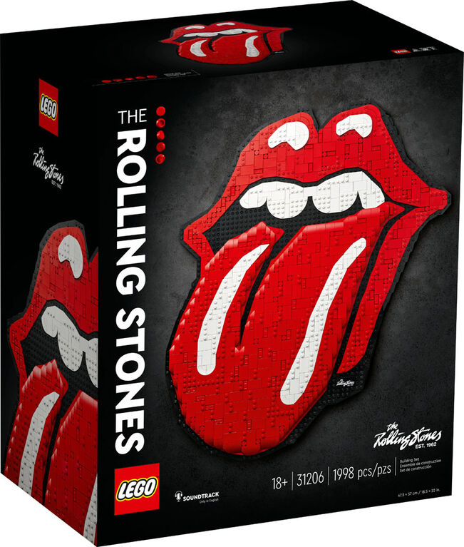 LEGO Art The Rolling Stones 31206 Building Kit (1,998 Pieces)