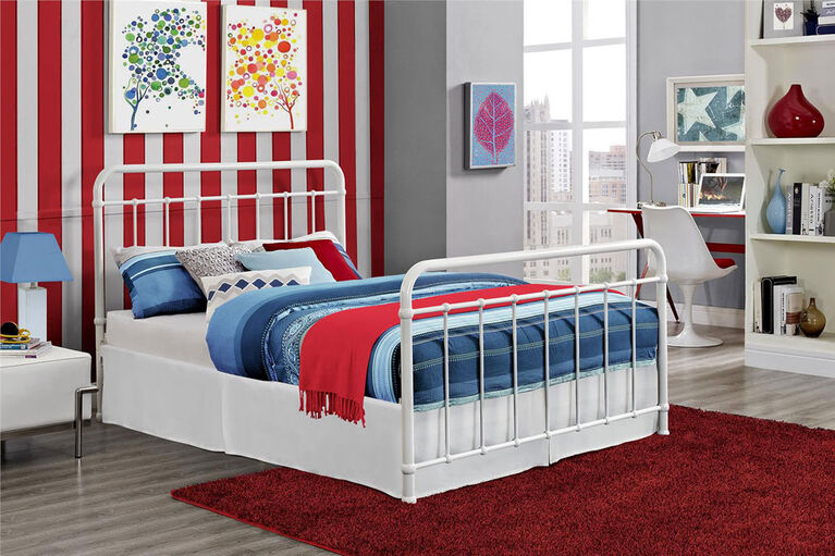 DHP - Brookyln Full Bed, White