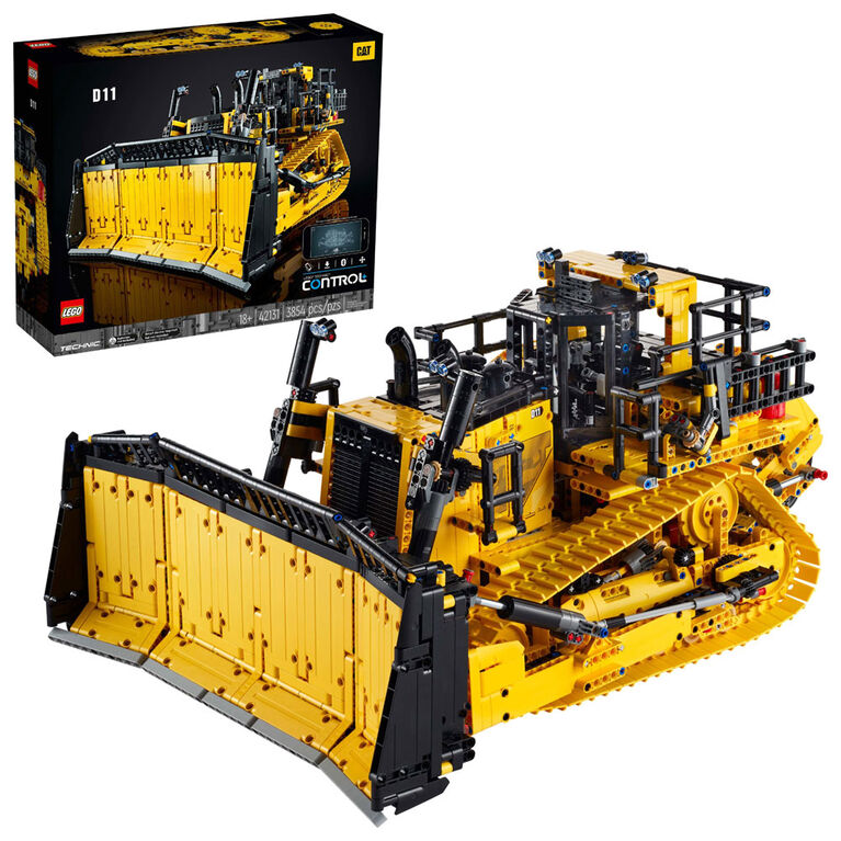 LEGO Technic App-Controlled Cat D11 Bulldozer 42131 (3854 pieces)