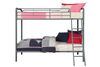 DHP Twin over Twin Bunk Bed -  Silver