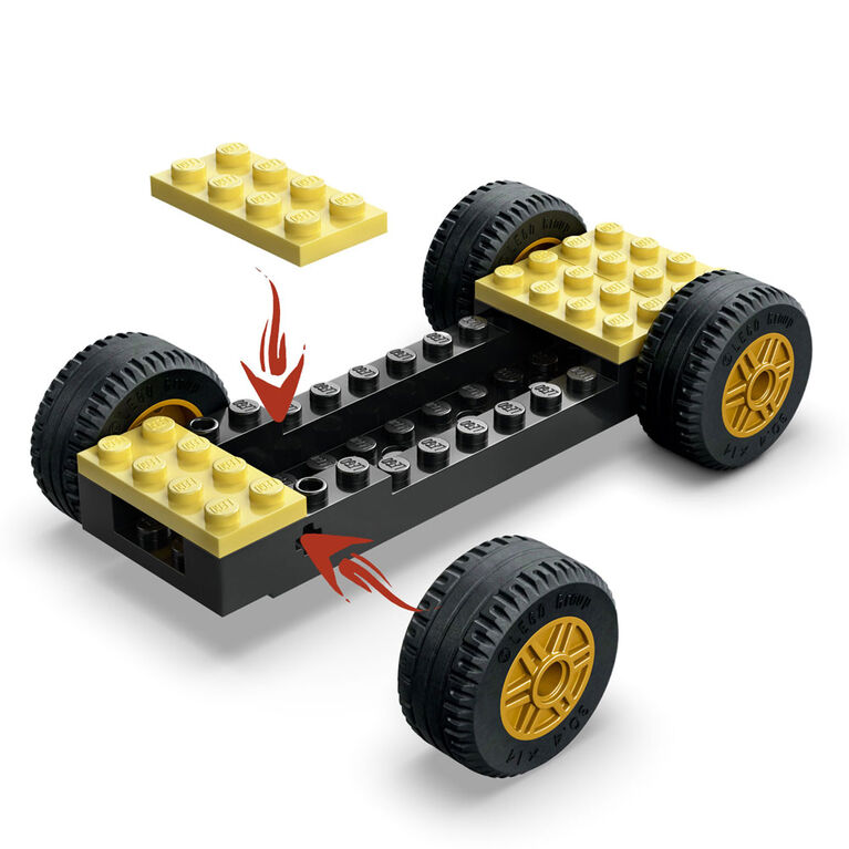 LEGO NINJAGO Le Duel de Voitures de Course entre Rogue et Drix, Ensemble de Jeu de Jouet de Ninja avec 3 Figurines Incluant Nya 71840